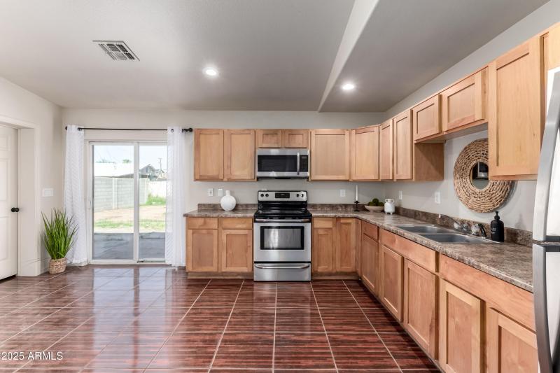 Kitchen view 1