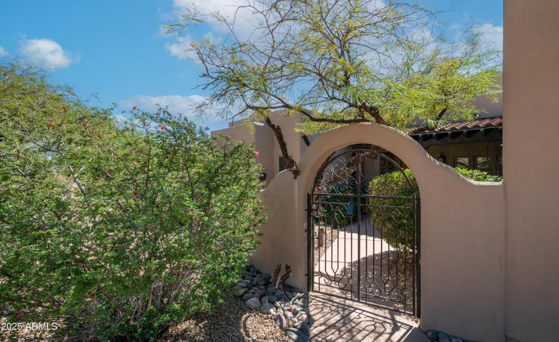 Iron entry gate