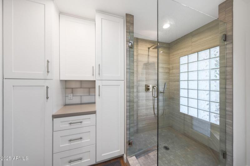 Large shower