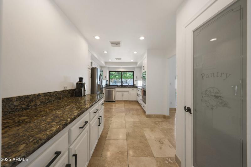 Pantry to the right