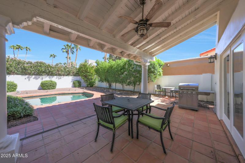 Back patio