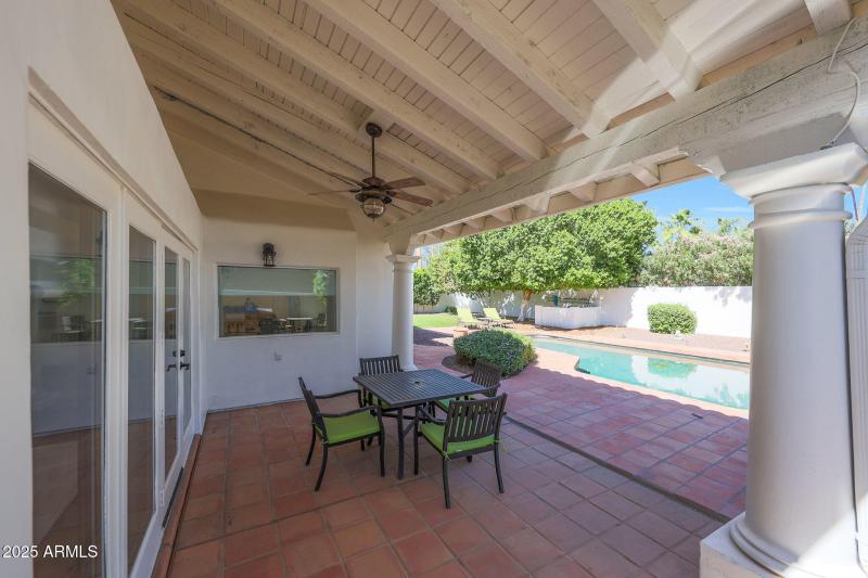 Back patio