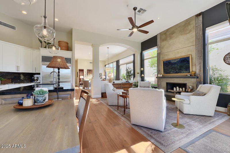 Open Kitchen to Family Room