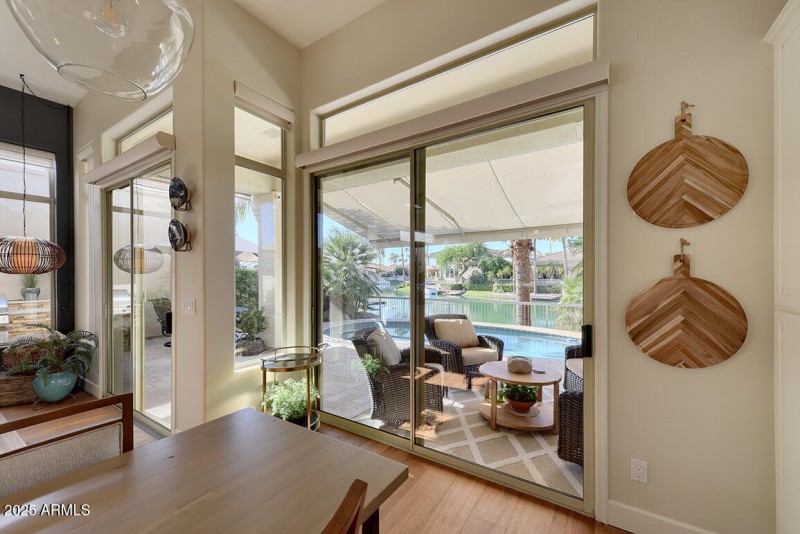 Easy Kitchen Access To Backyard