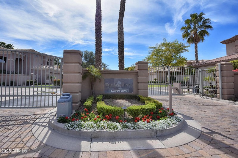 The Landings Gated Entrance