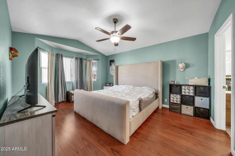 Large primary bedroom