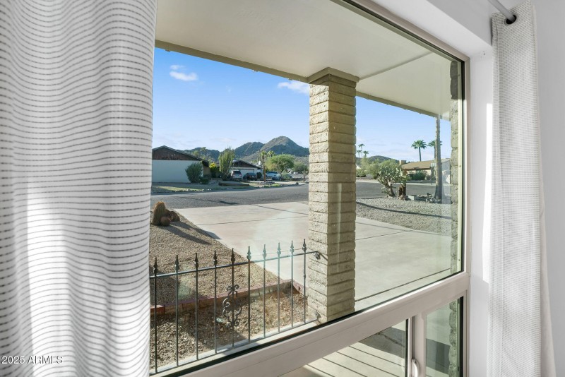 Mountain views!