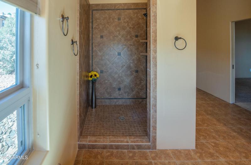 Separate shower