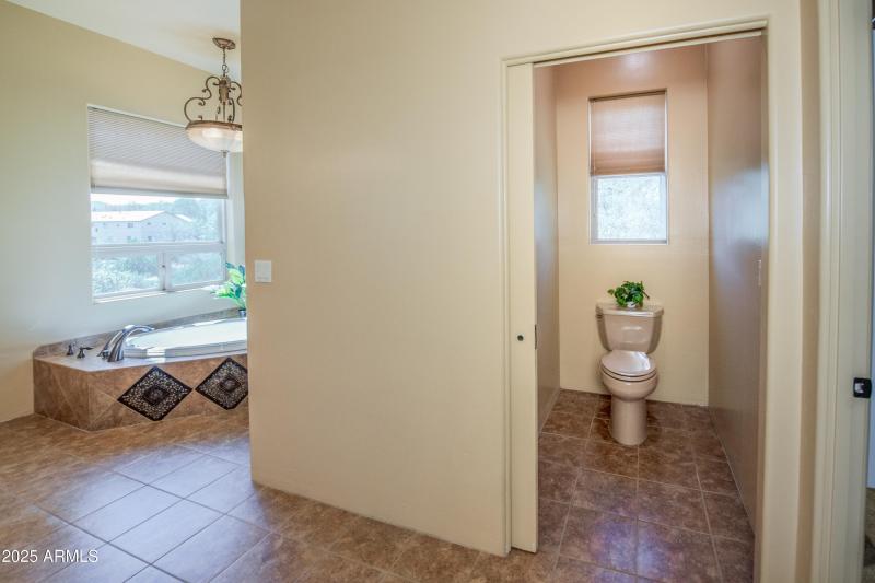 Separate water closet
