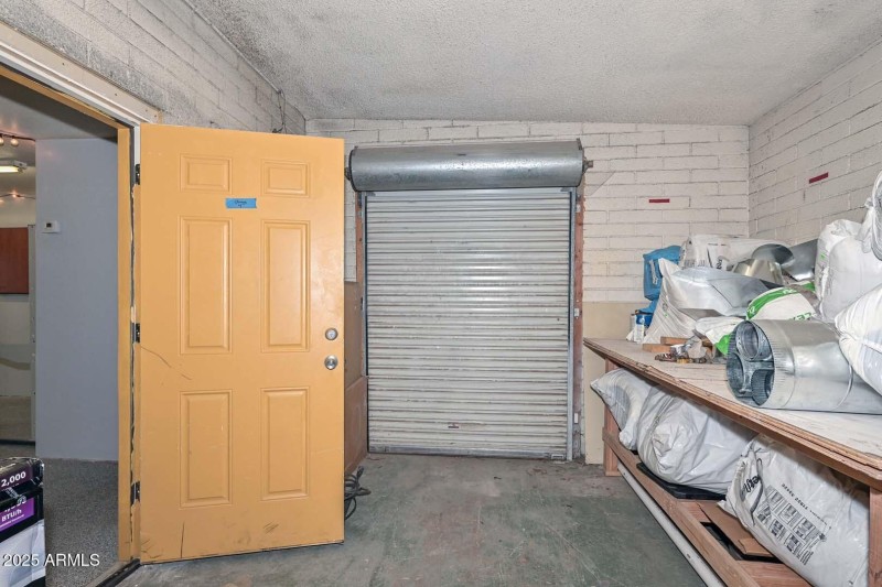 Storage Room-Roll Up Door