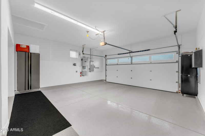 Two car garage