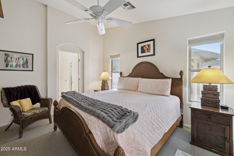 Vaulted ceilings