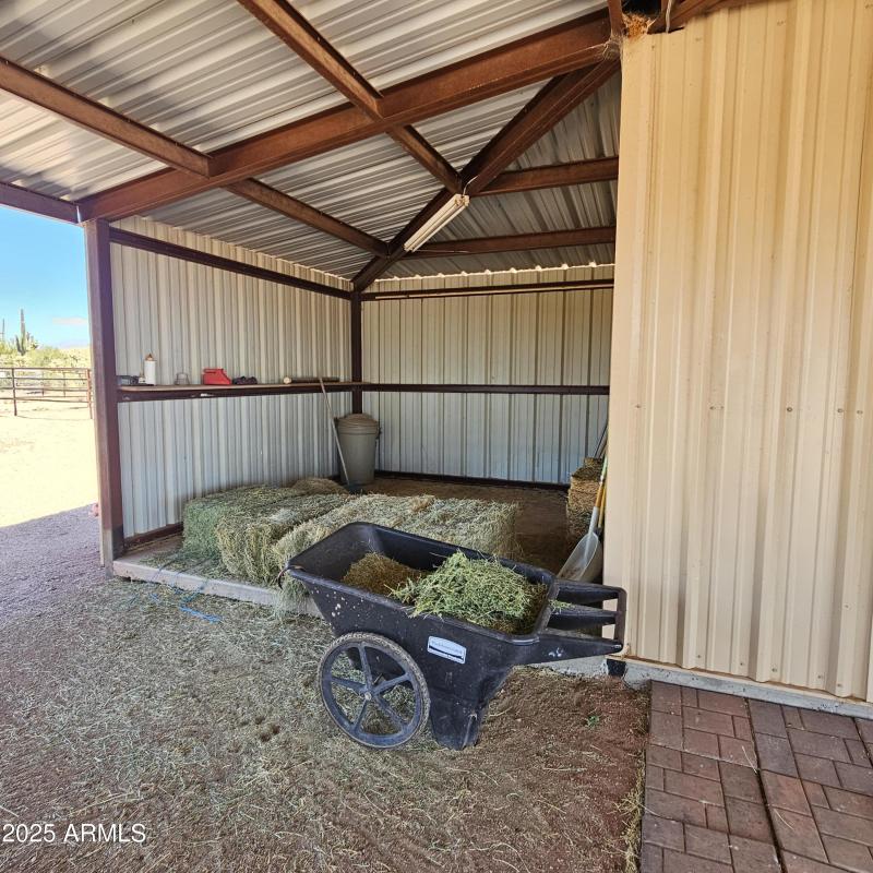 SECONDARY HAY STORAGE
