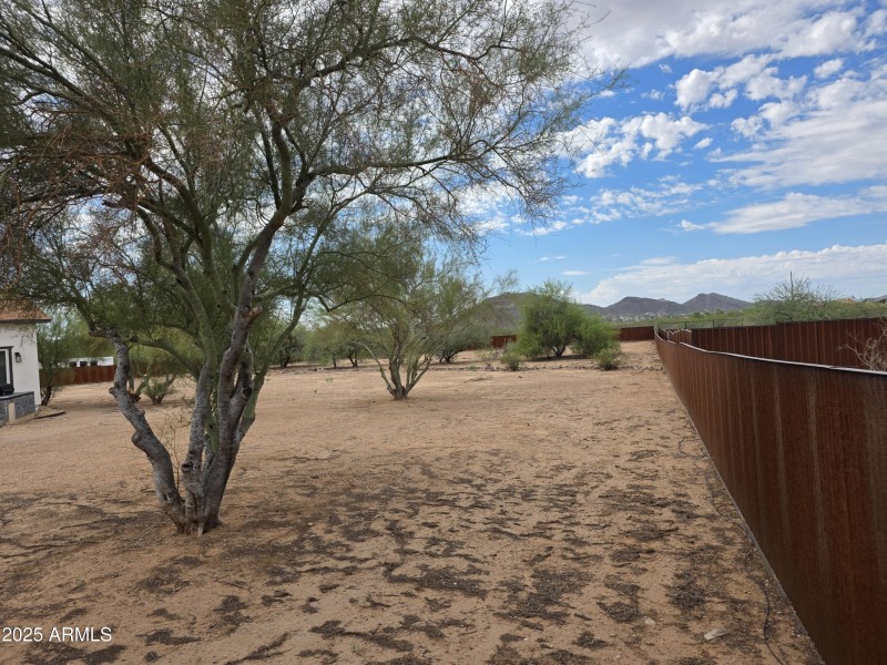 Second Patio View facing West