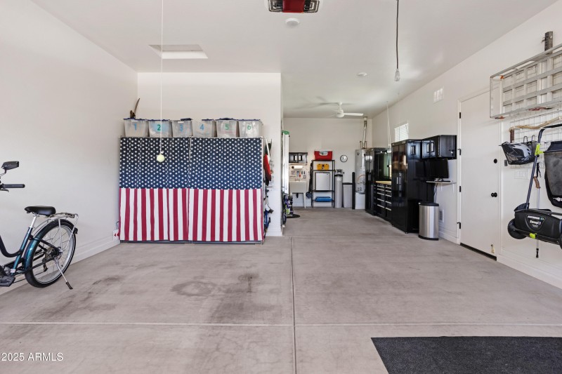 3 Car Organized Garage