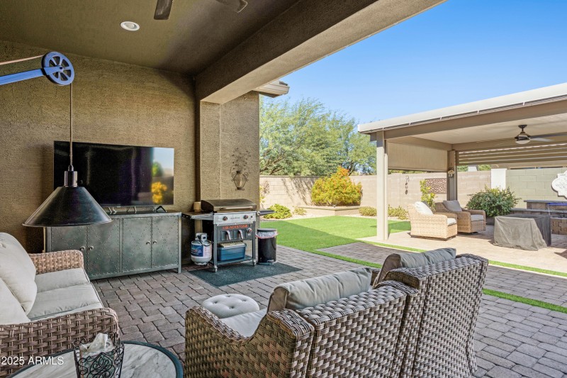 Step out to Your Extended Patio