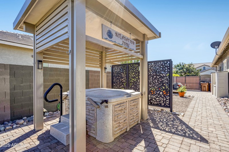 New Hot Tub Spa Area