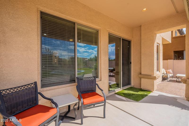 Covered patio