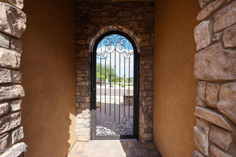 Courtyard Iron Gate