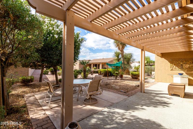 32 Extended Patio w: Pergola