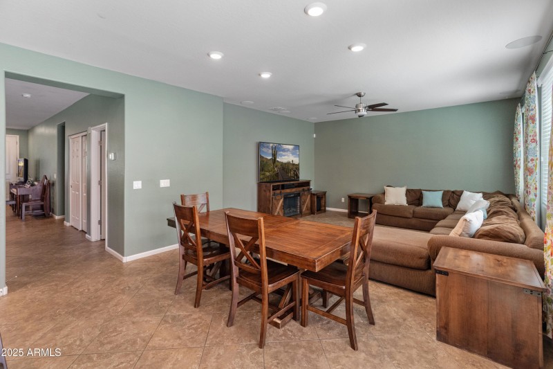 Perfect space for movie night!