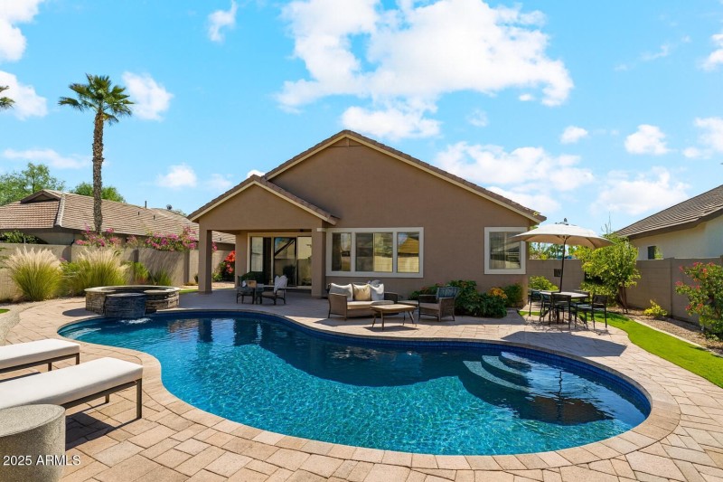 AI Rendering of potential backyard