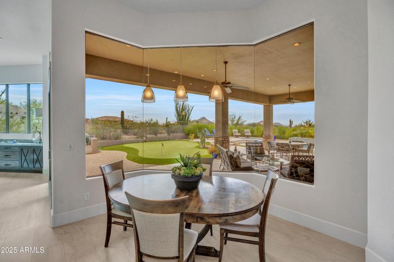 Breakfast with a view