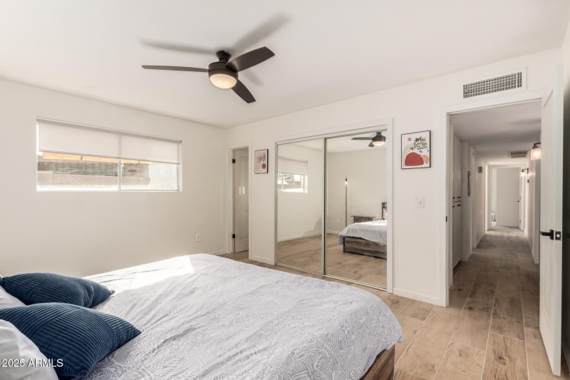 Primary bedroom to hall