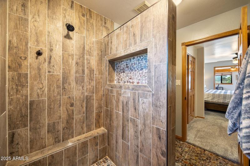 OWNERS SUITE CUSTOM TILE SHOWER