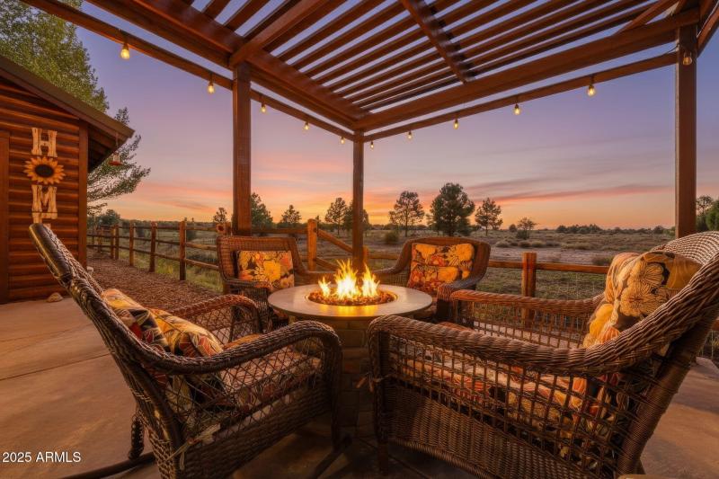 GAZEBO AT SUNSET