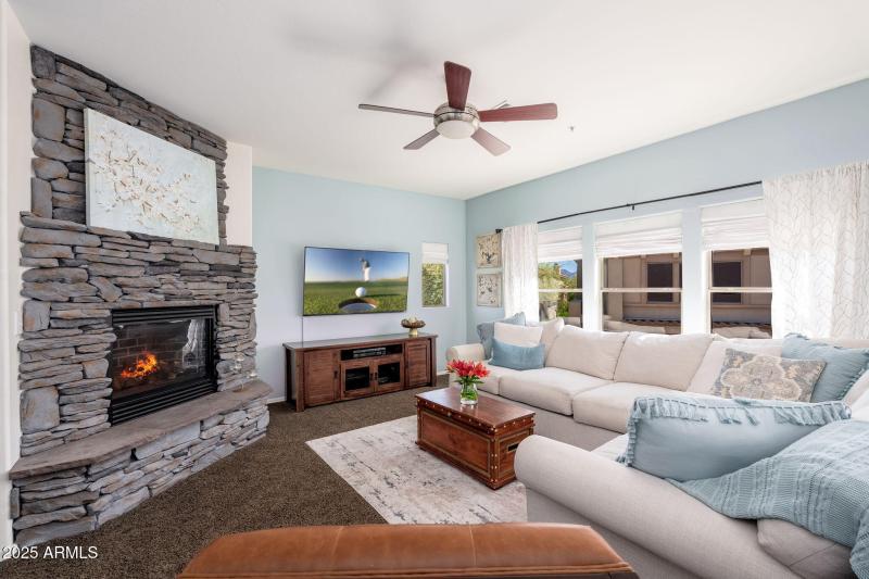 Fully furnished & movie night ready