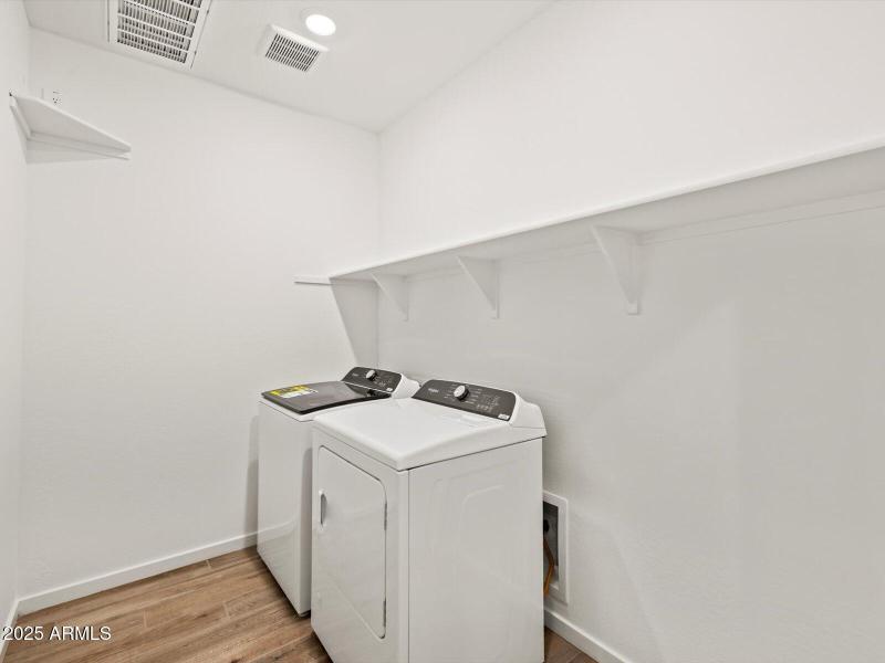 Included Washer & Dryer