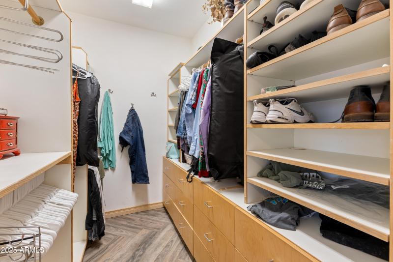 Master closet