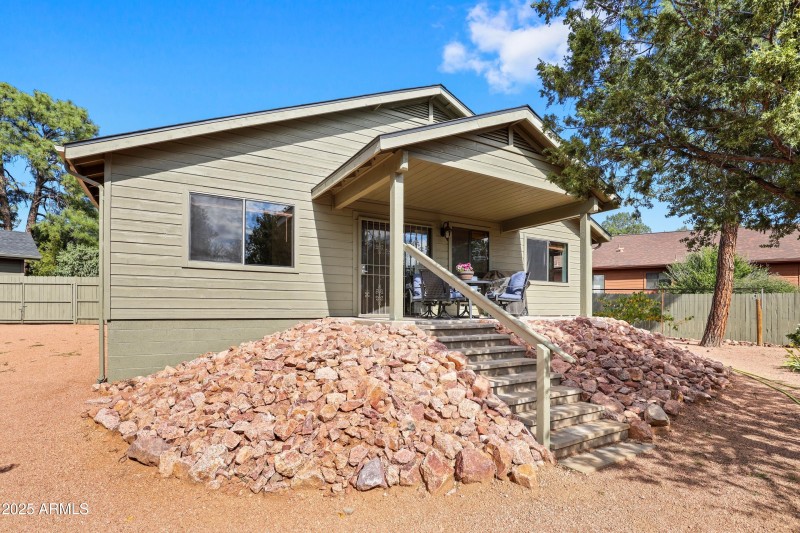 Rear Covered Patio