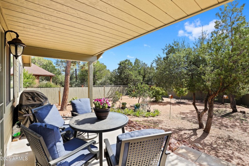 Rear Covered Patio