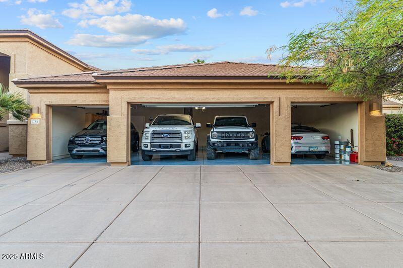 4 car garage
