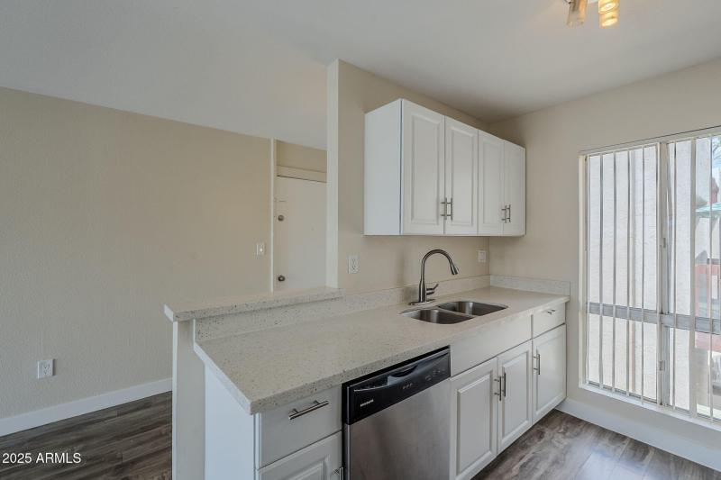 Kitchen and entrance