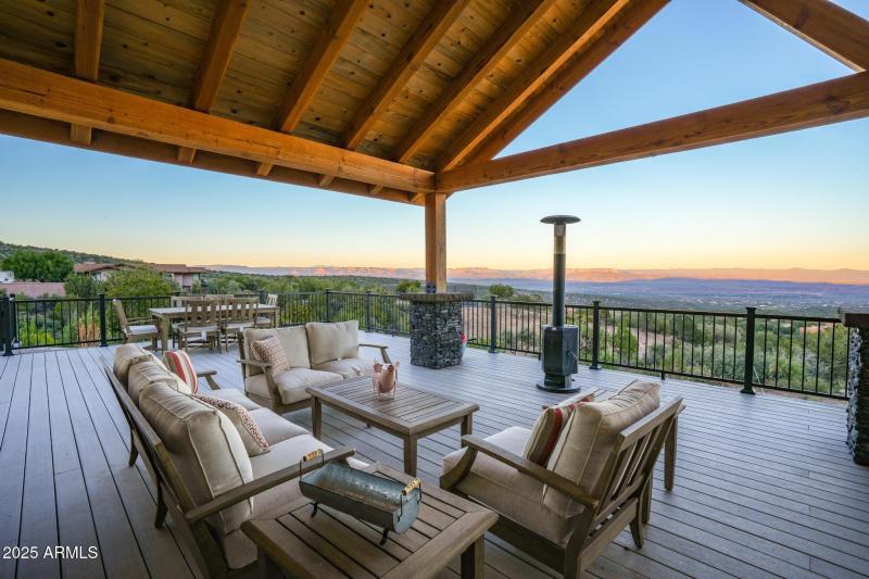 Views off of the Back Covered Deck