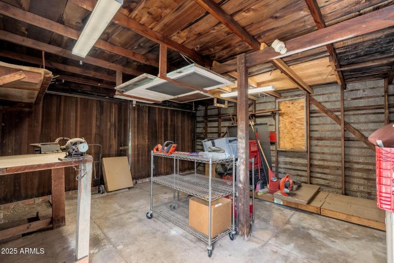 Garage interior