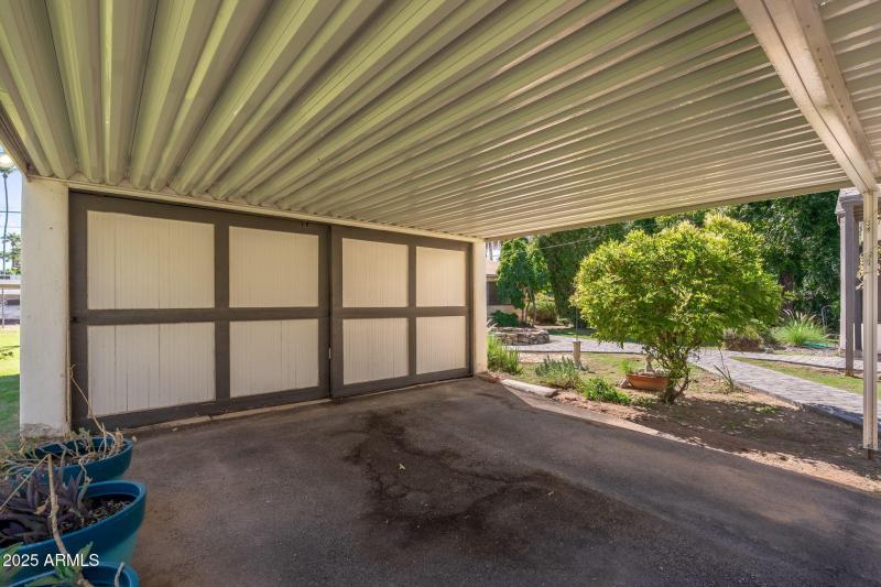 Carport covering