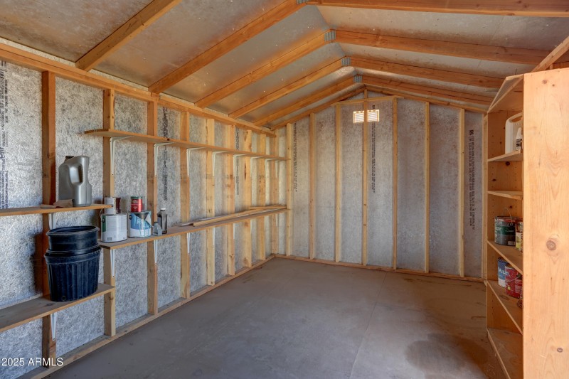 Shed Interior