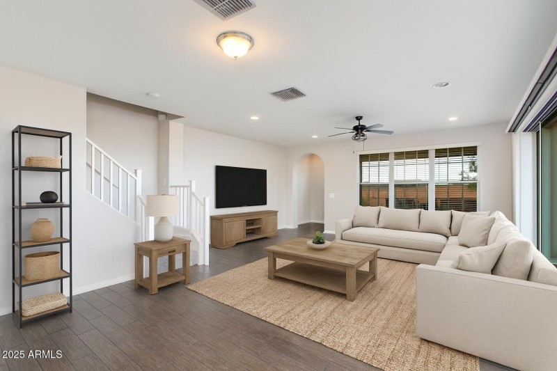 Great Room - Virtually Staged