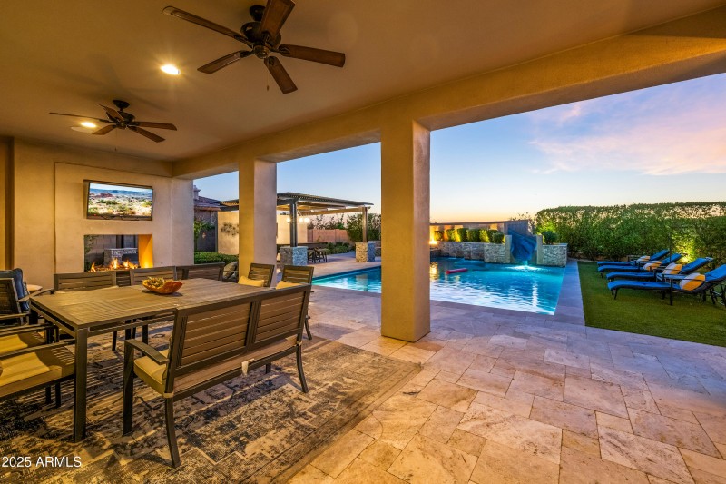 Expansive Covered Patio