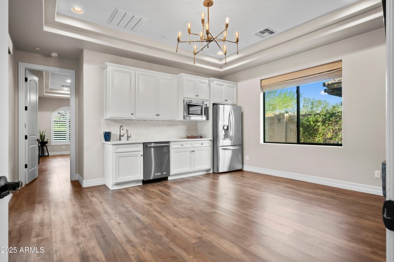 Casita Living Bedrom Kitchen & Laundry