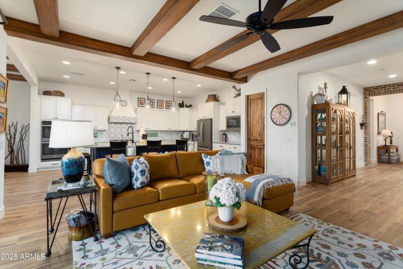 Brick Wall at Great Room