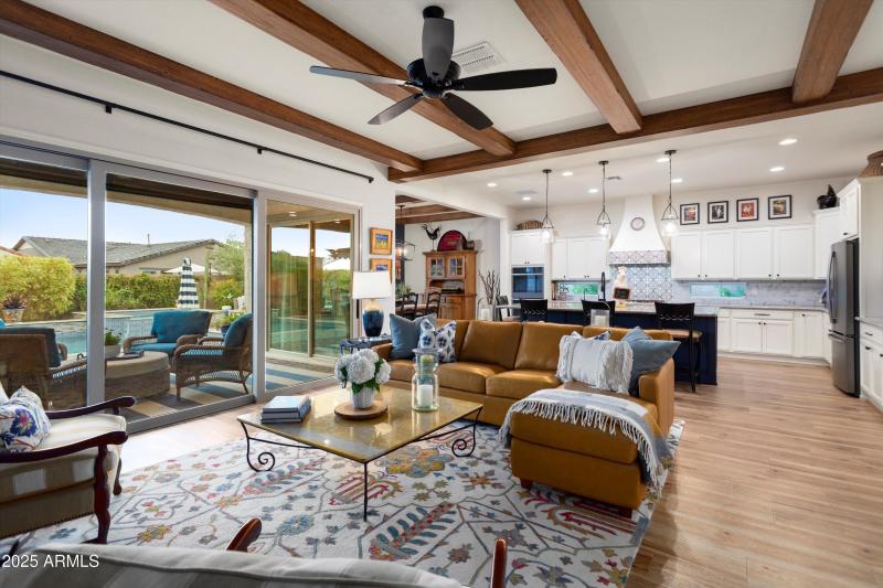 Brick Wall at Great Room