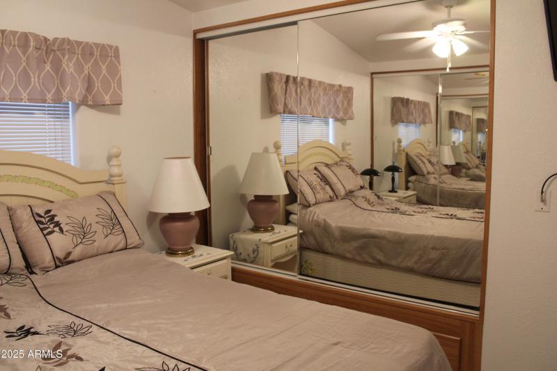 His and Hers closets