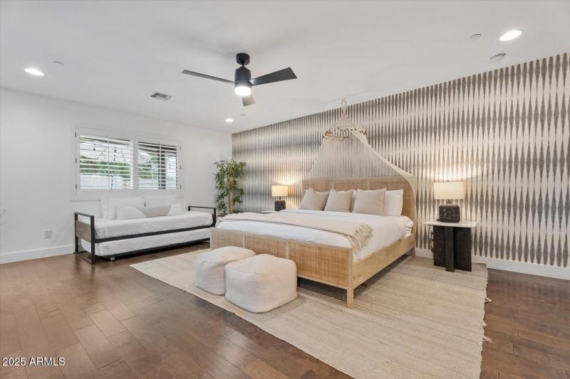 Generous luxury primary suite