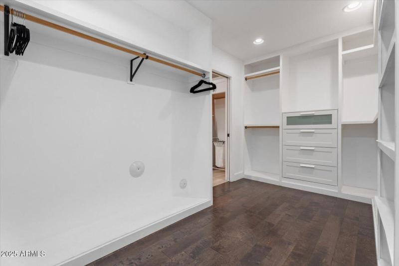 Huge custom walk-in closet