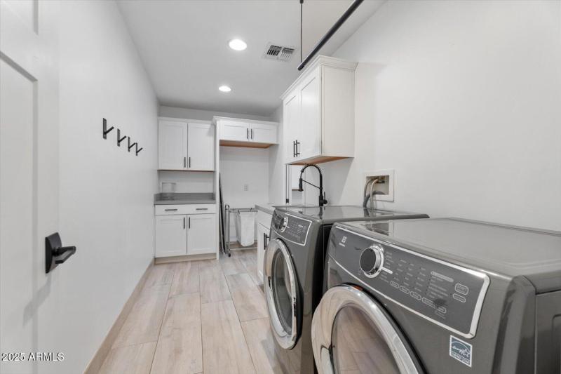 Large Laundry Room w/ Storage